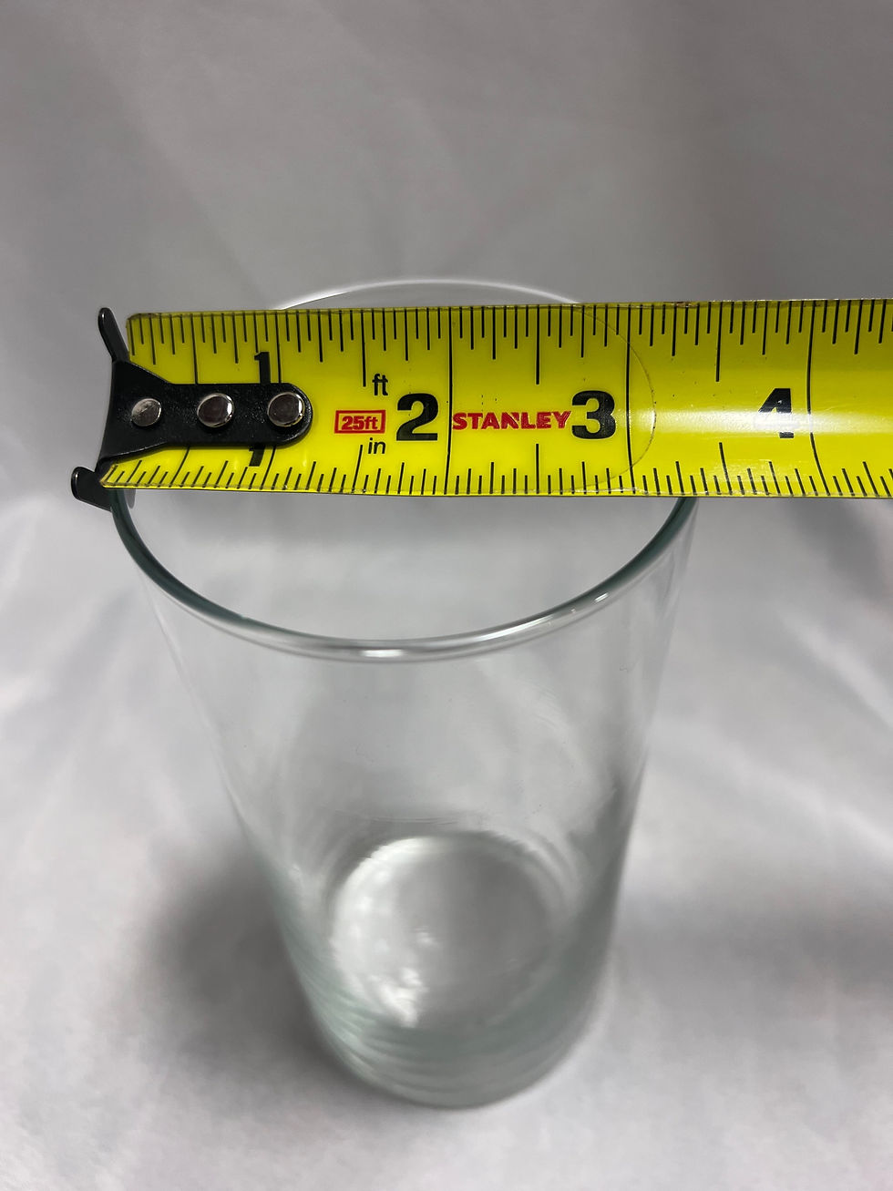 Thumbnail: Tall cylinder glass vase 