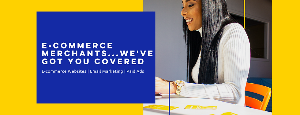 E-commerce Merchants...we've got you cov