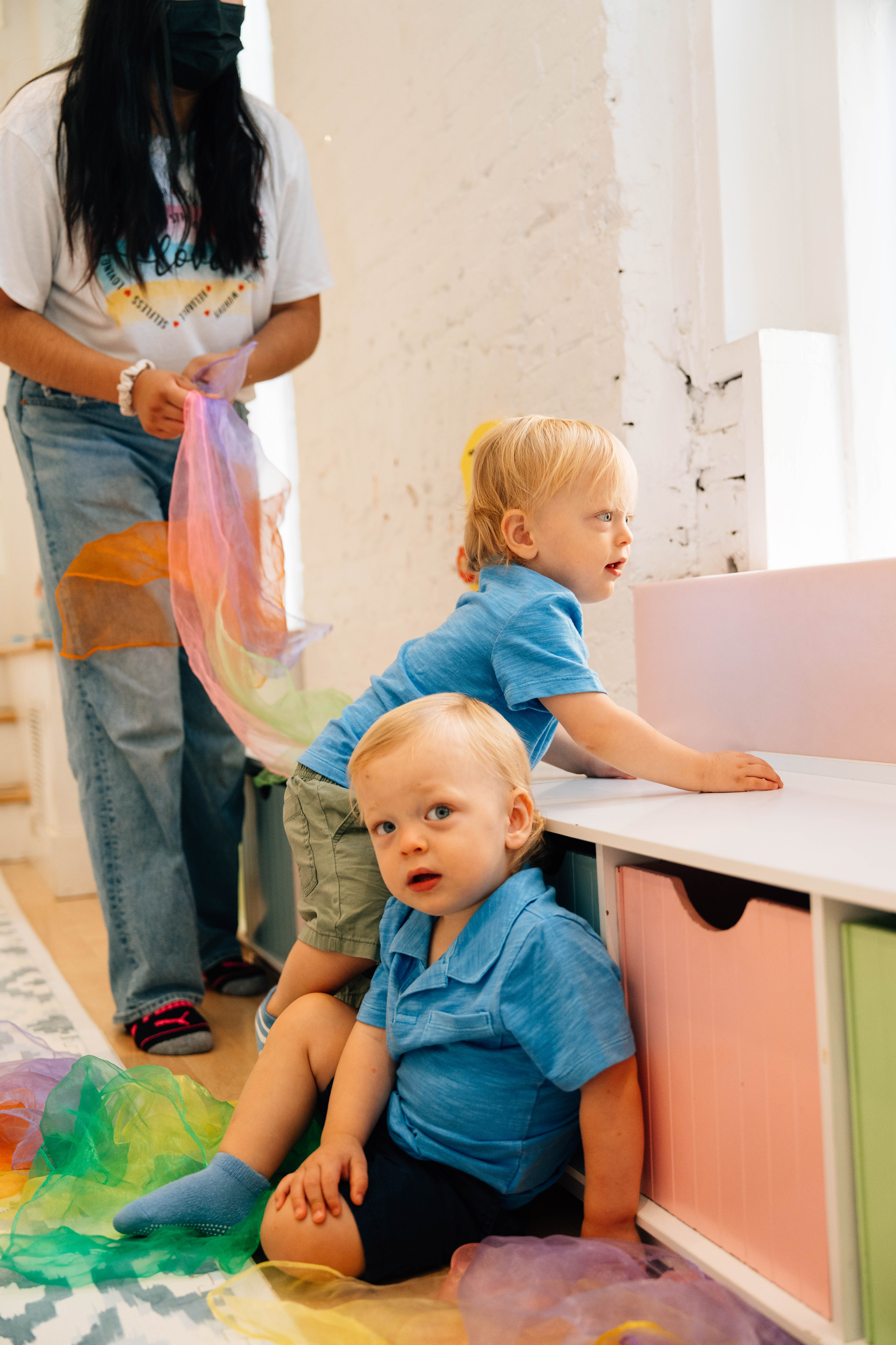 Toddlers play time at Pinard Nursery Upper East Side