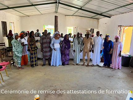 Renforcement des capacités des femmes en