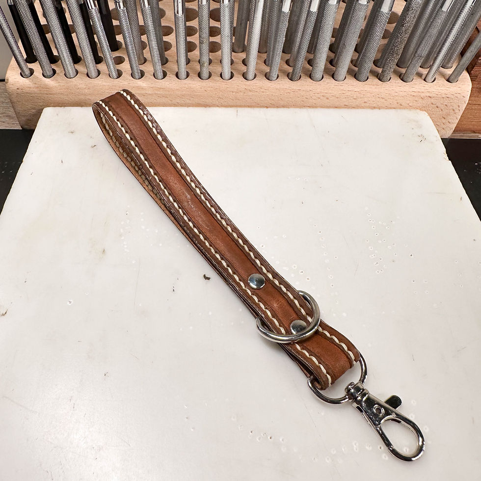 Thumbnail: 8" Key Lanyard (Chrome Hardware)