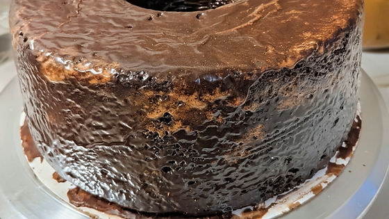 Dark Chocolate pound cake