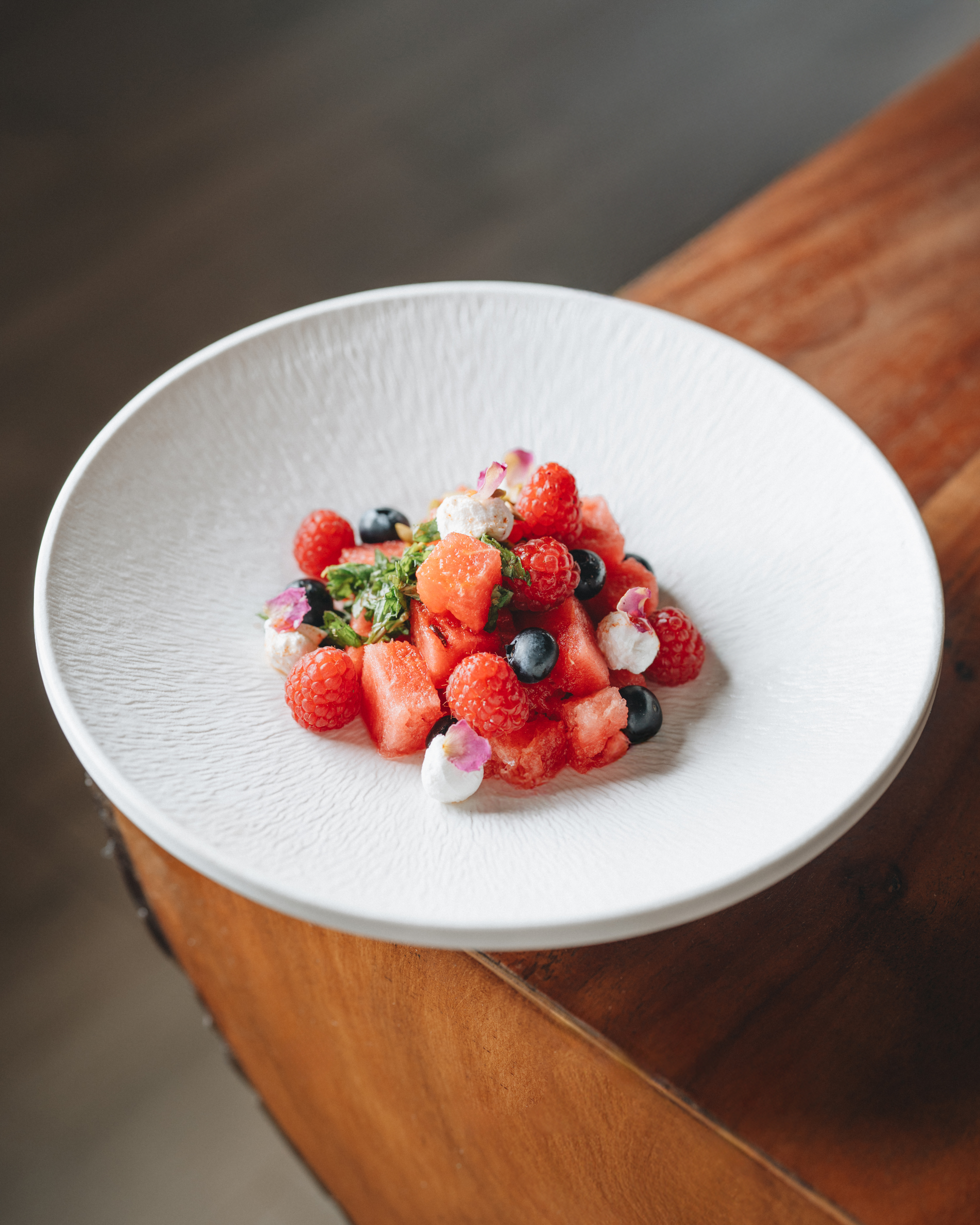 Arranged Food and Objects