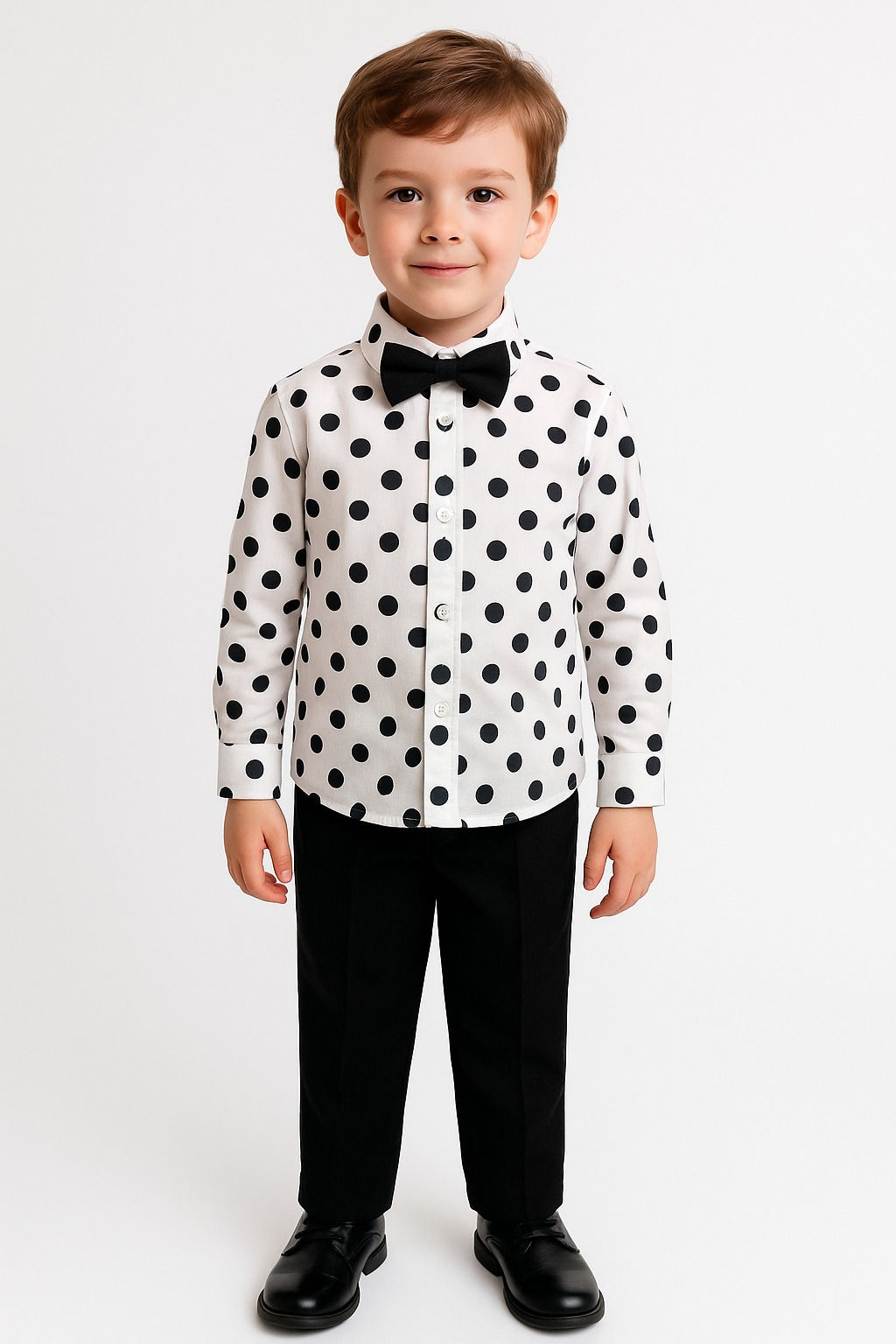 Polka Dots Shirt With Pant