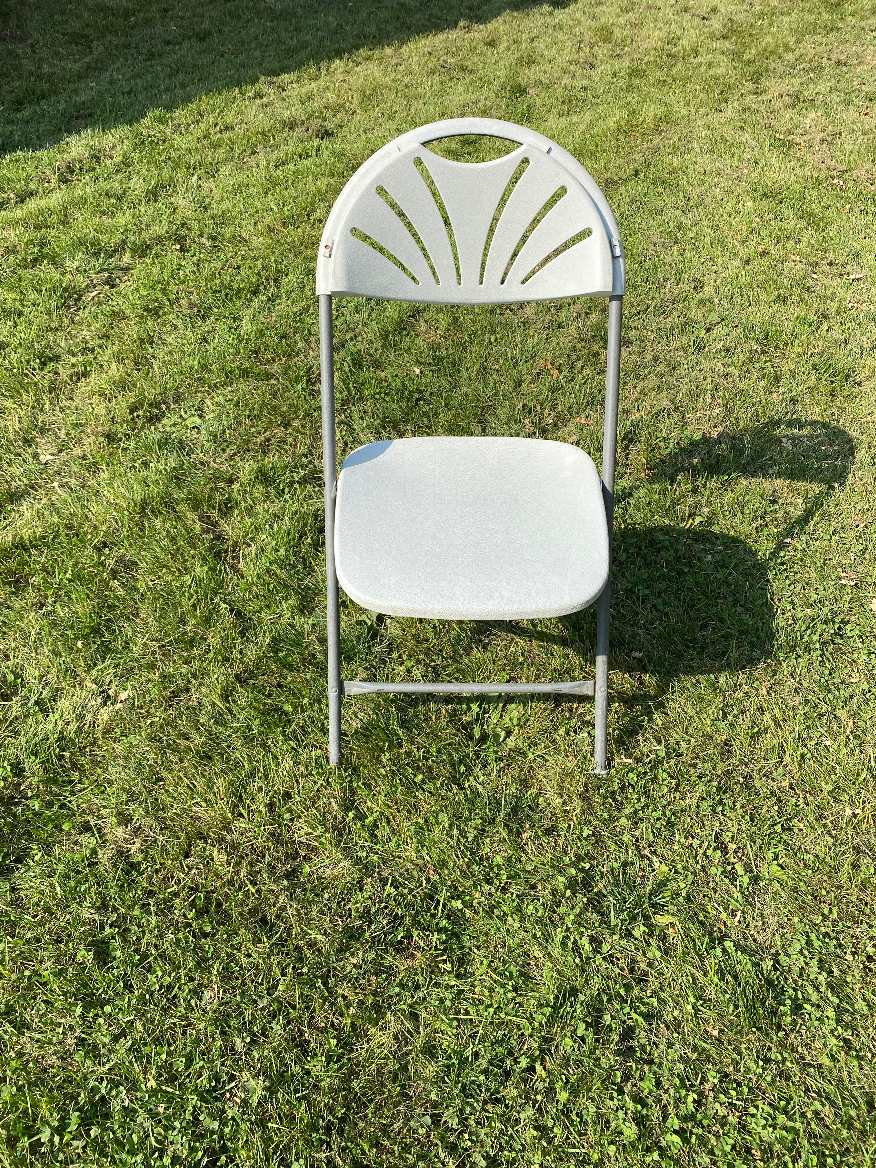 Grey Folding Chair