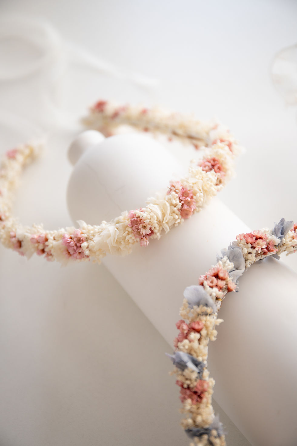 Miniaturbild: Haarkranz aus Trockenblumen