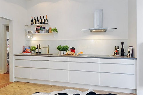 Cocina modular.