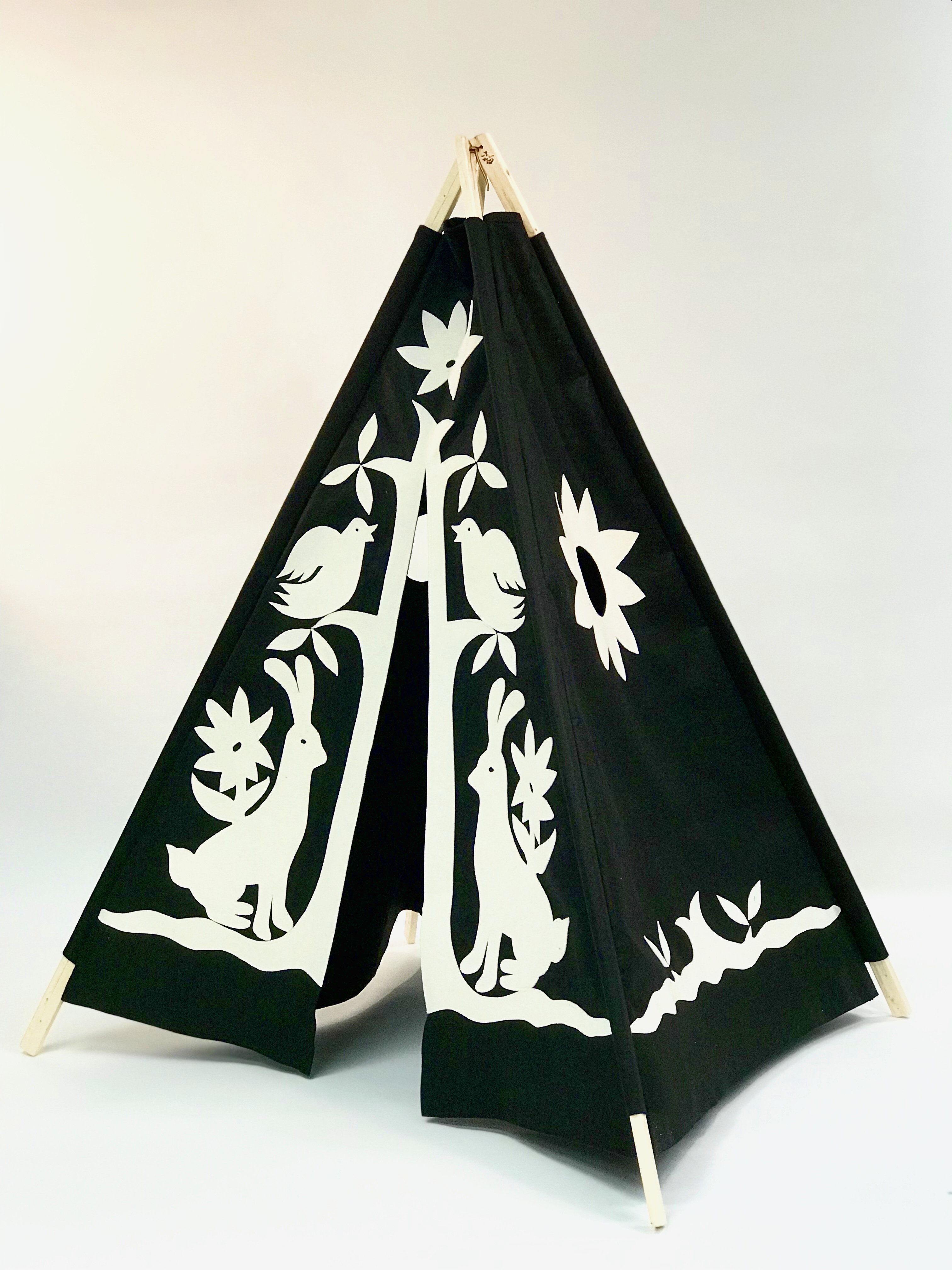 Black Otomi Teepee $189