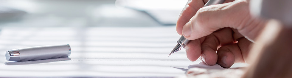 Document with Pen