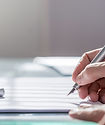 Document with Pen