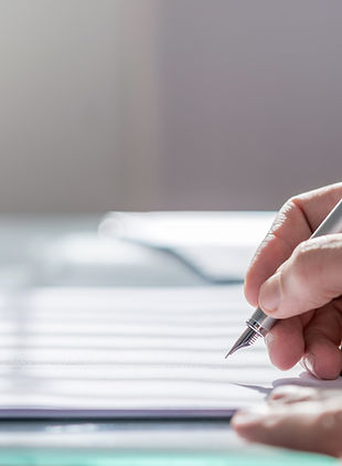 Document with Pen