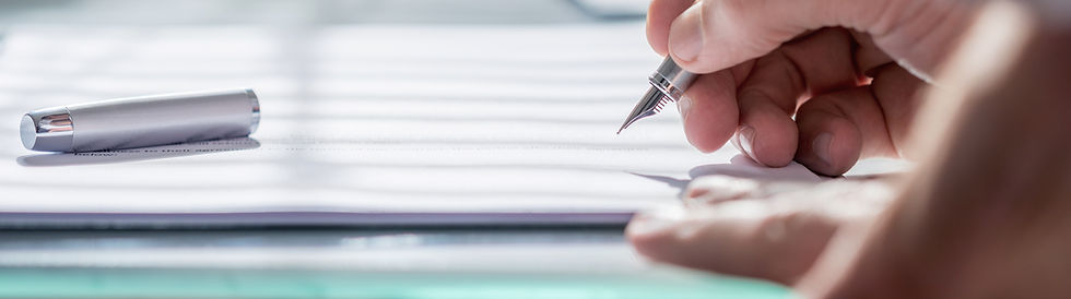 Document with Pen
