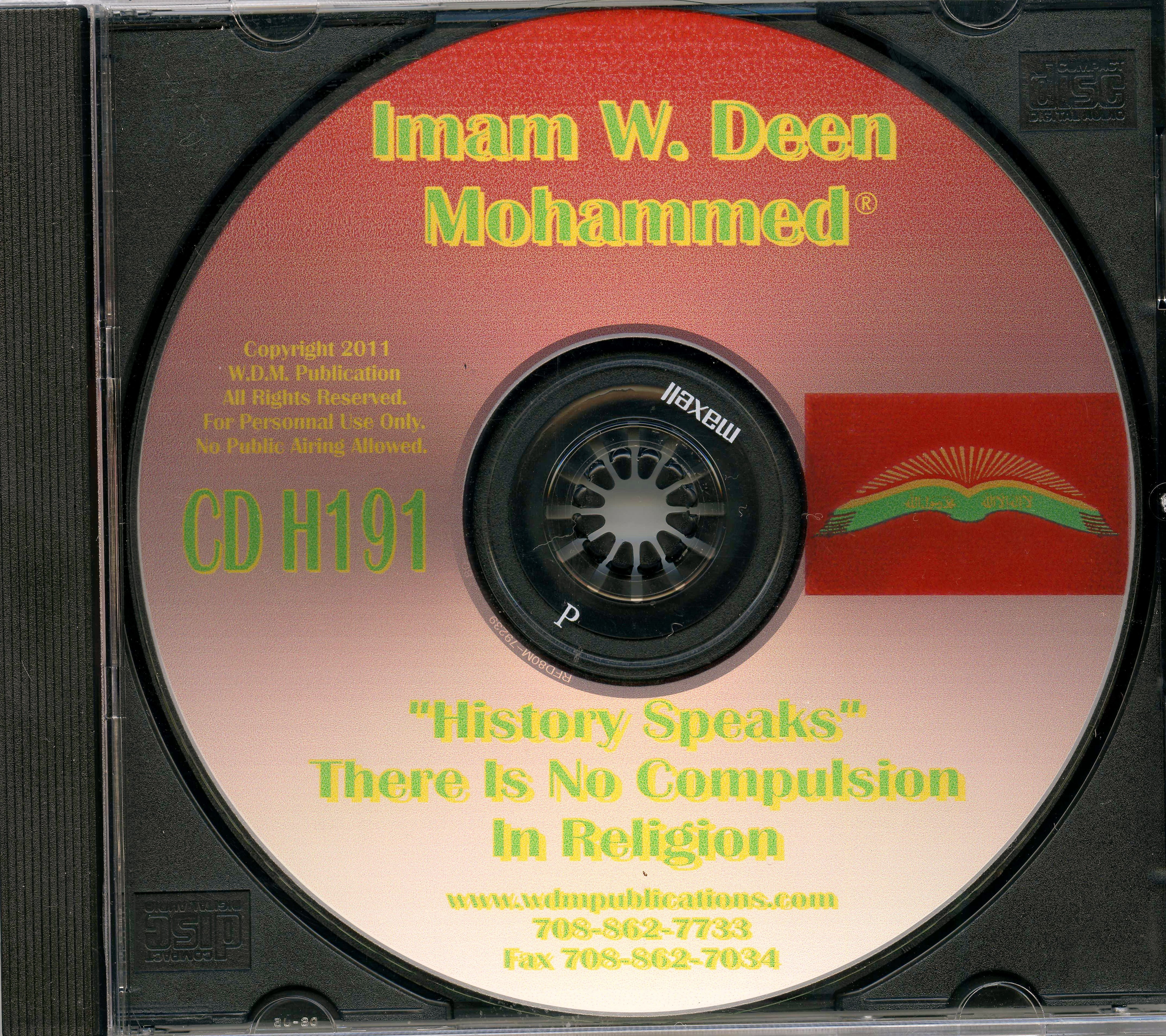 There is No Compulsion in Religion