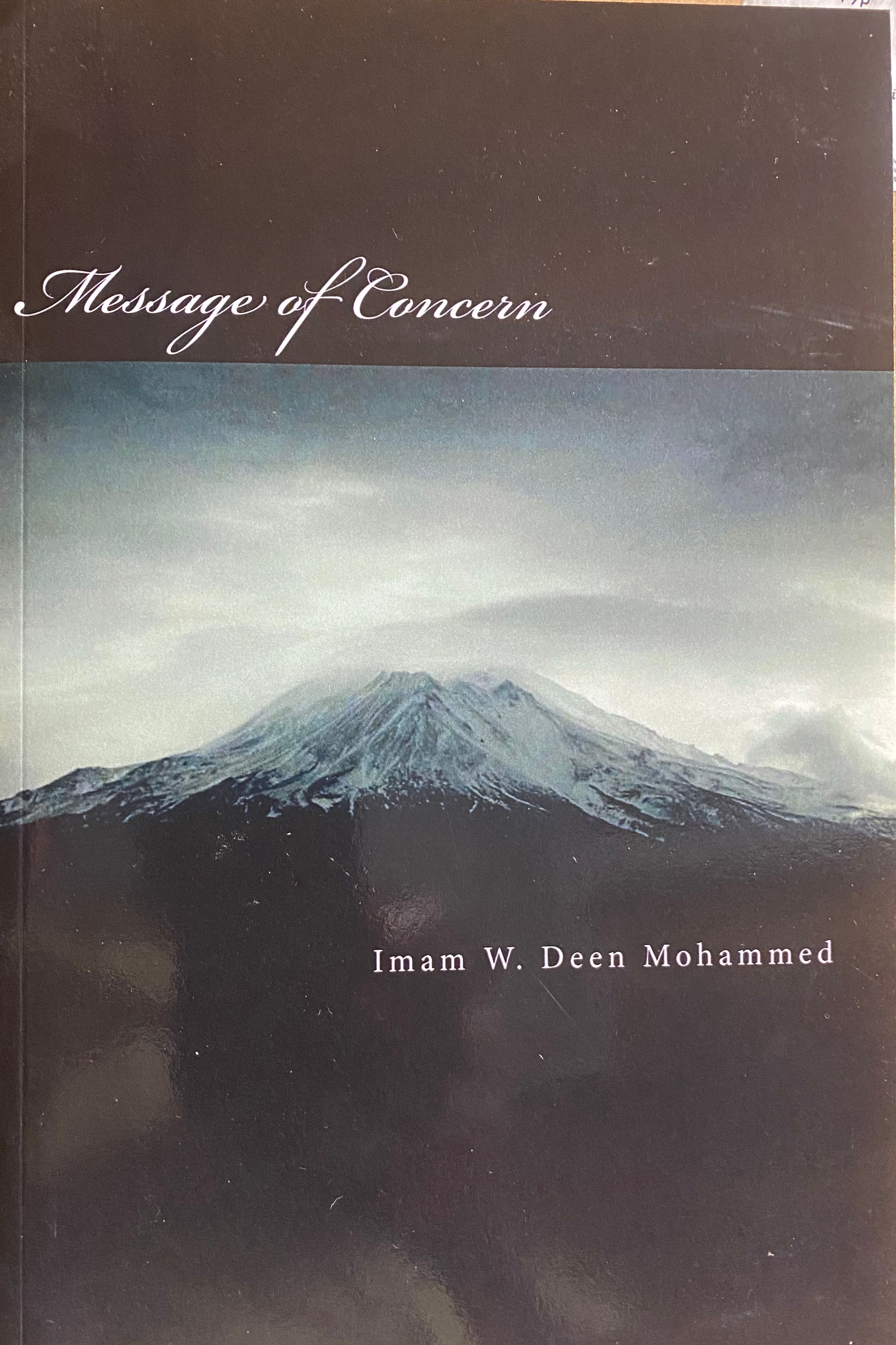 Message Of Concern