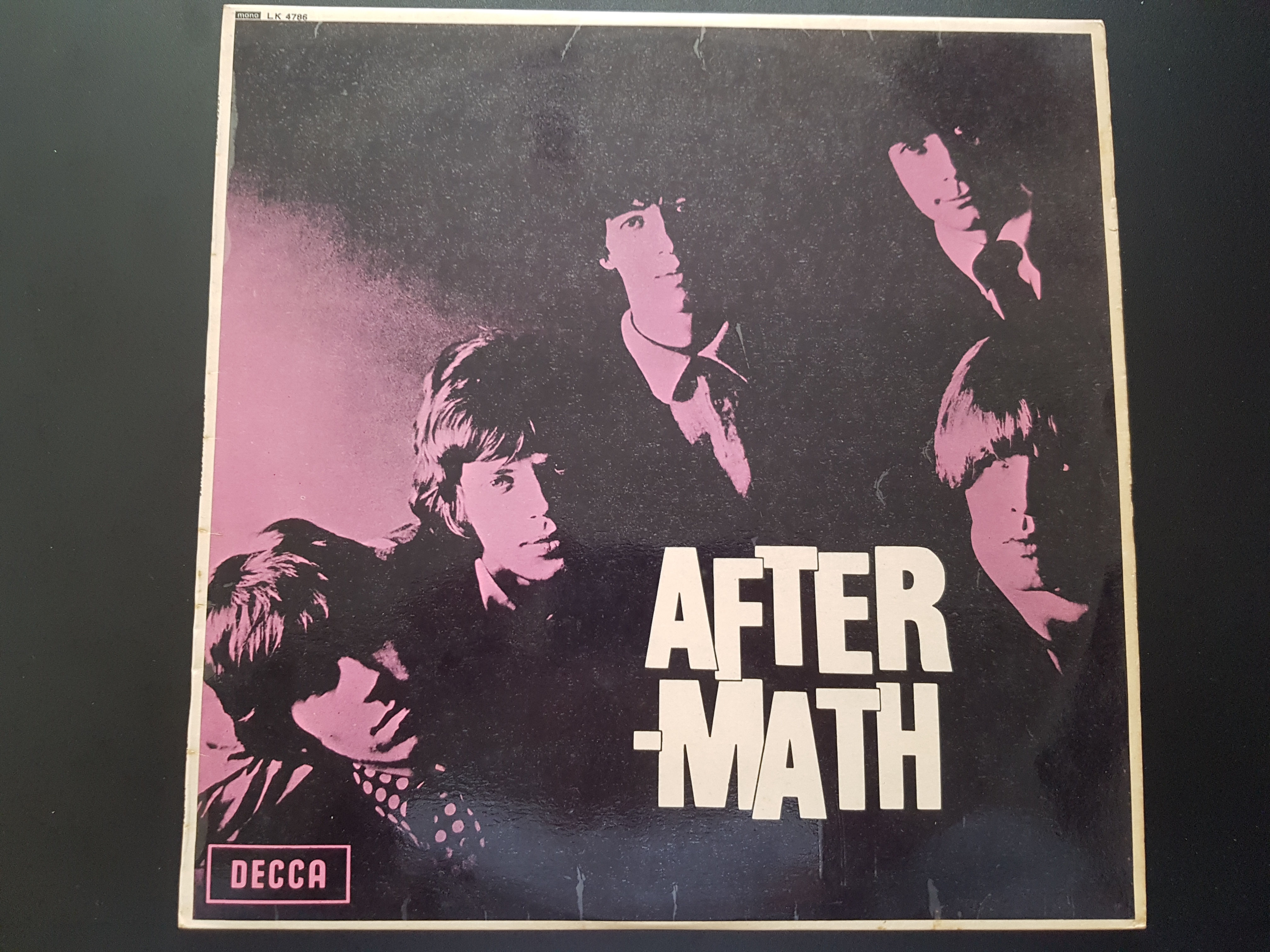 The Rolling Stones Aftermath, Unboxed Decca Red