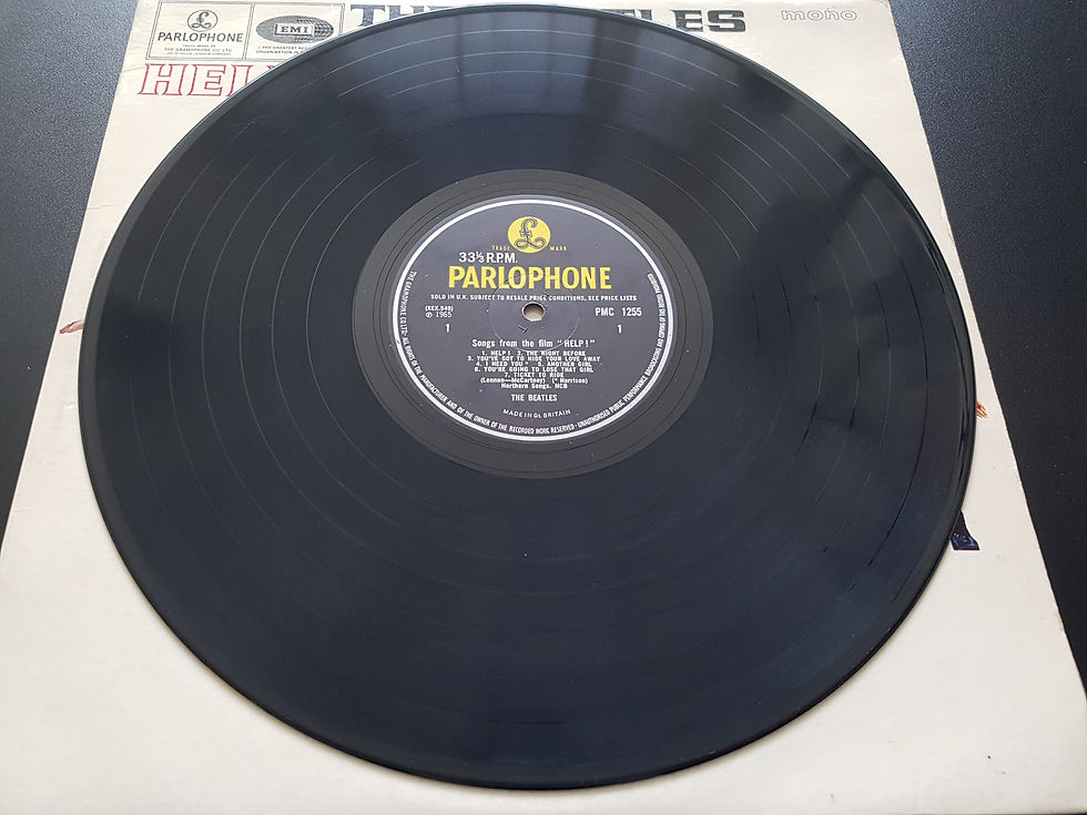 Thumbnail: The Beatles Help, 1st Press mono