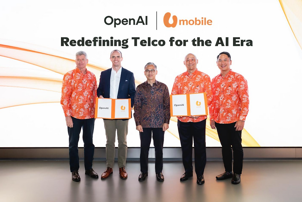 U Mobile Teams Up with OpenAI to Launch Malaysia’s First AI-Enabled Telco!