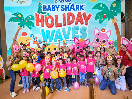 “PINKFONG & BABY SHARK: HOLIDAY WAVES” – Celebrate Christmas at the Beach with Sungei Wang Plaza
