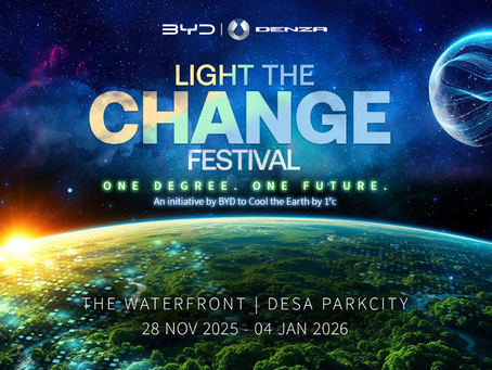 Lighting the Way Forward: BYD and DENZA Champion Climate Action at Light the Change Festival