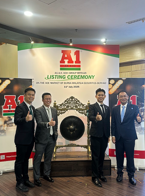 A New Chapter Begins: A1 A.K. Koh Group Berhad Lists on ACE Market!