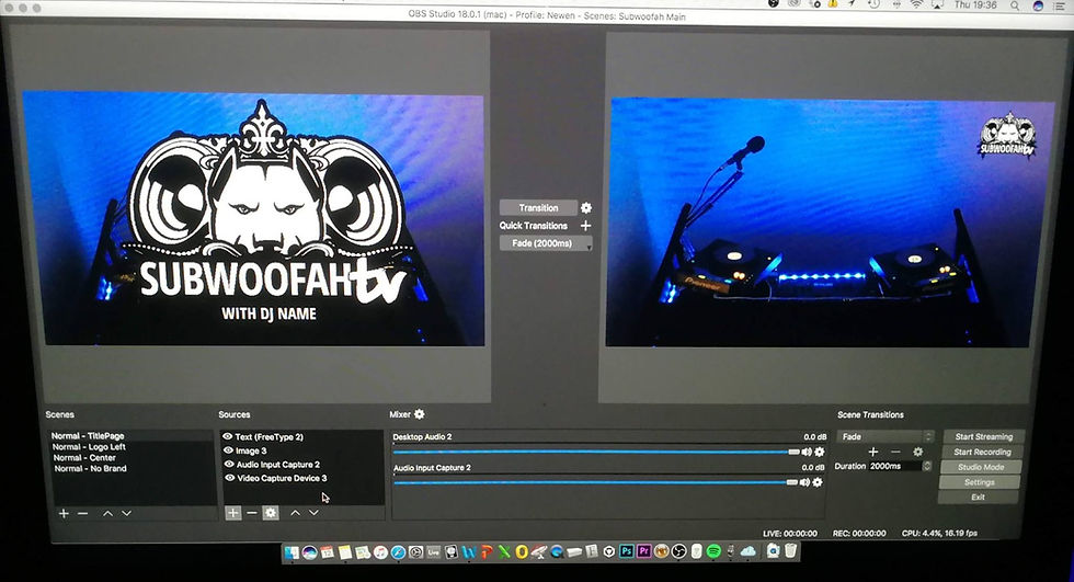 Live Stream Studio Hire