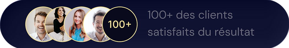 Bouton clients satisfaits