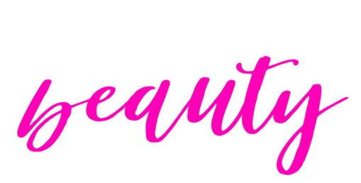 cursive pink font