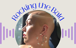 rocking the bald podcast logo