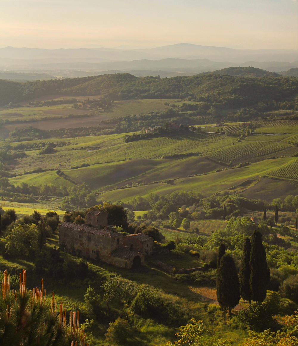 The view from Palazzo Carletti, Montepulciano