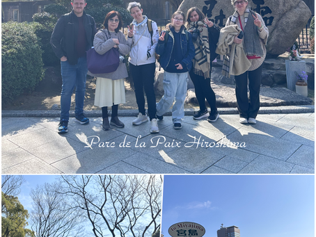 フランスからお友達が広島に💕