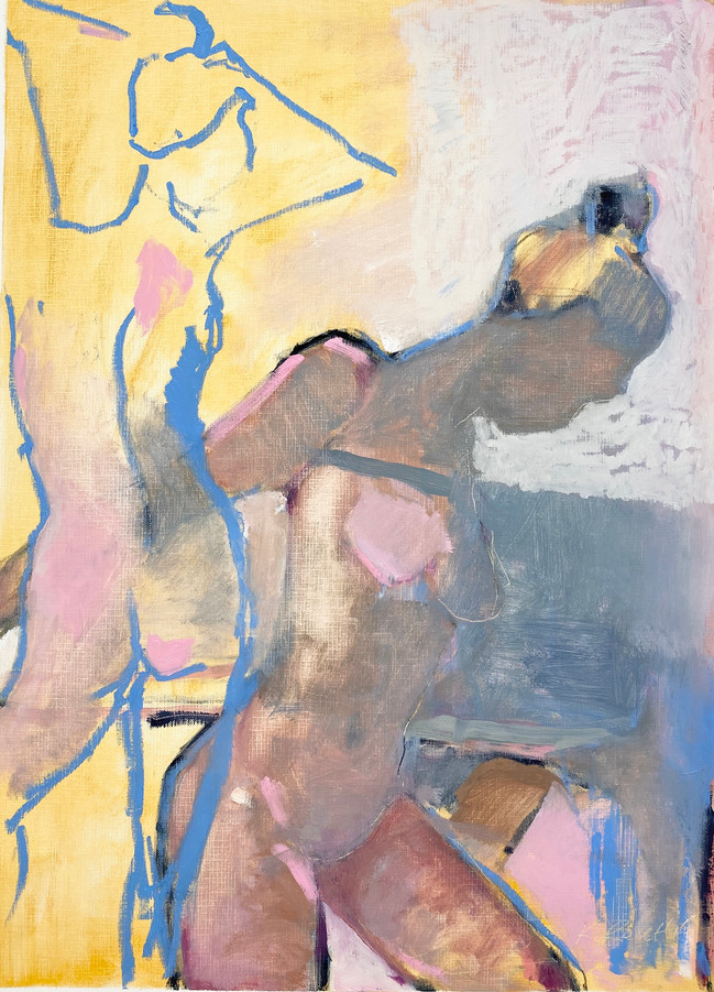 Dual Figures V, *SOLD