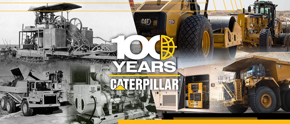  Caterpillar Inc. 在2025年迎來品牌成立的100週年