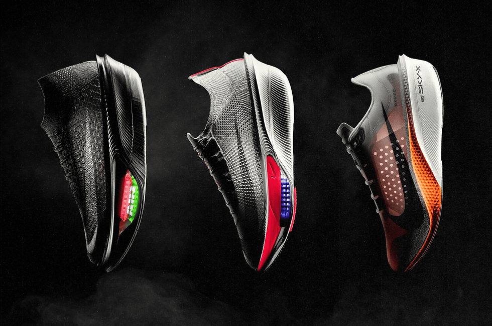 NIKE 發佈全新馬拉松競速鞋矩陣:三雙鞋,三種跑法,無數可能。