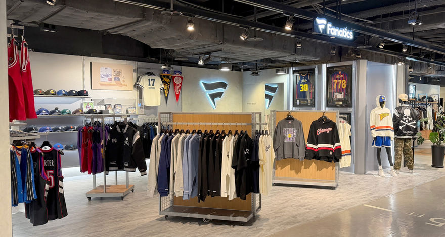 全球體育巨擘 Fanatics 正式登台,台灣地區首間實體門市進駐新光信義 A11