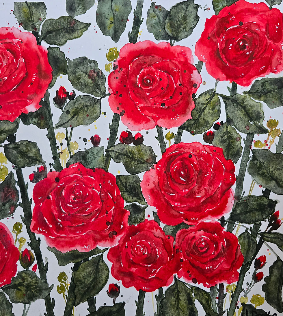 Thumbnail: Red Rose Original (11x15)