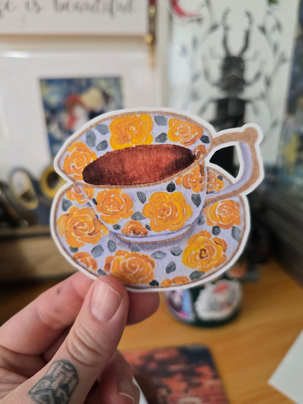Thumbnail: Teacup Sticker