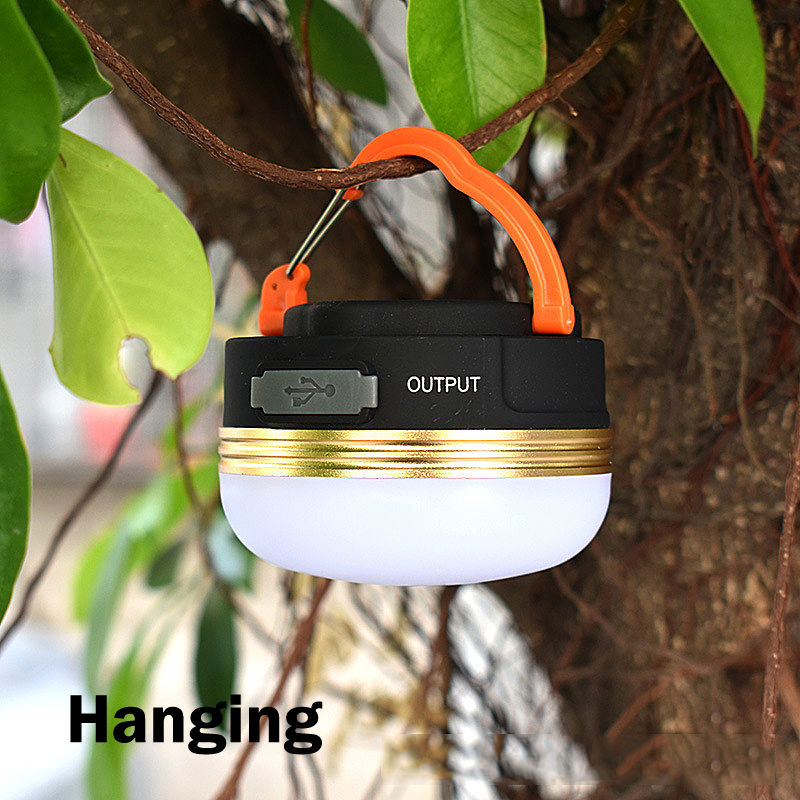 Thumbnail: Ultralight compact rechargeable magnetic LED lantern camping/hiking HFL-L2