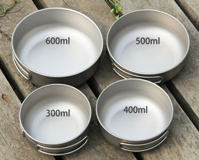 Thumbnail: TiCRAFT Folding nesting mess kit 10 pieces set HCT-M10