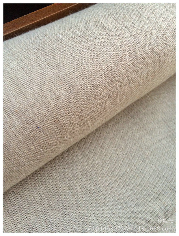 Thumbnail: Natural style rustic linen outdoor tablecloth/doily/table runner HFT-W2