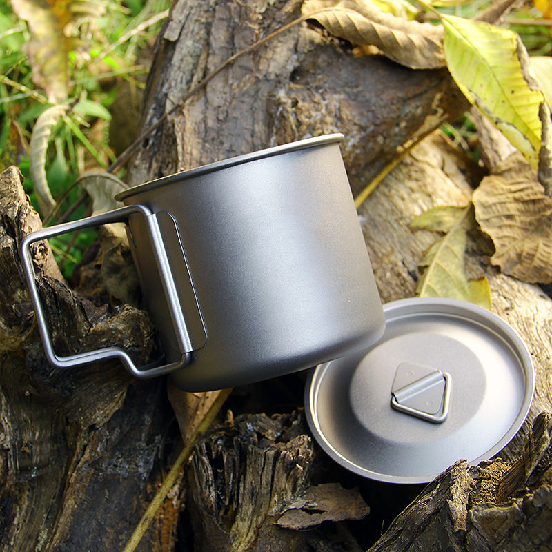 Thumbnail: TiCRAFT Titanium exquisite cup 350 ml HUT-C35