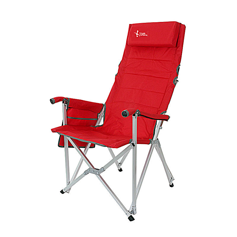 Thumbnail: Deluxe portable glamping/camping folding aluminum armchair HFC-L1