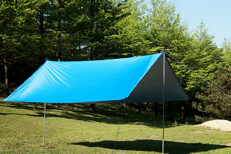Thumbnail: Basic type 3x3m Tarp/Rain fly/Sunshade/Canopy HTS-B