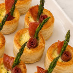 ASPARAGUS & GRUYERE PUFF PASTRY BITES