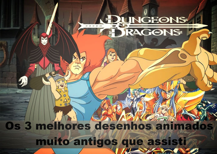 Os 3 melhores desenhos animados muito antigos que assisti