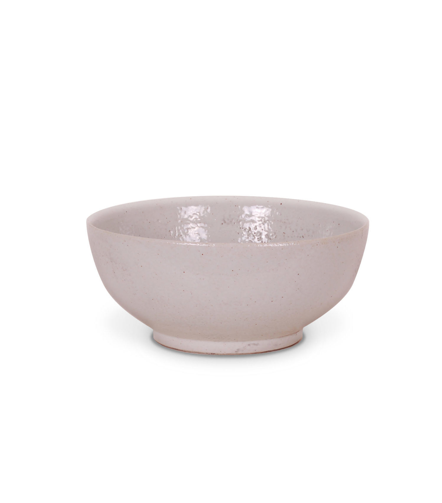 15" Foot-Stomped Clay Porcelain Bowl