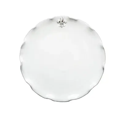 Fleur de Lis Fruit and Cheese Plates Set of 4