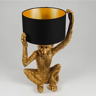 Lamp with monkey holding shade.webp