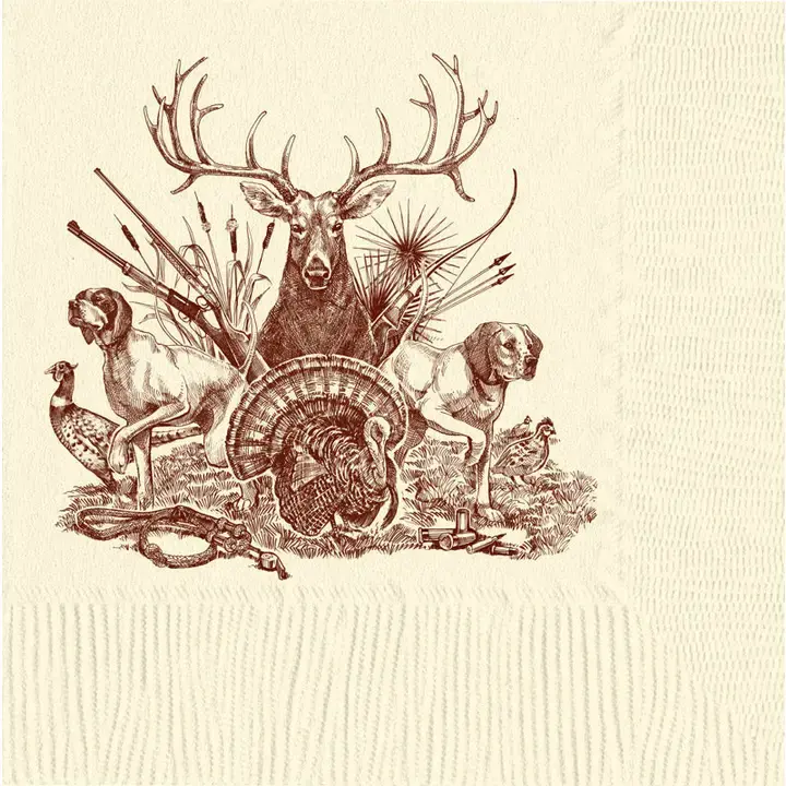 On the Hunt Cocktail Napkins