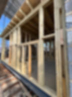Framing out hip to gable loft conversion
