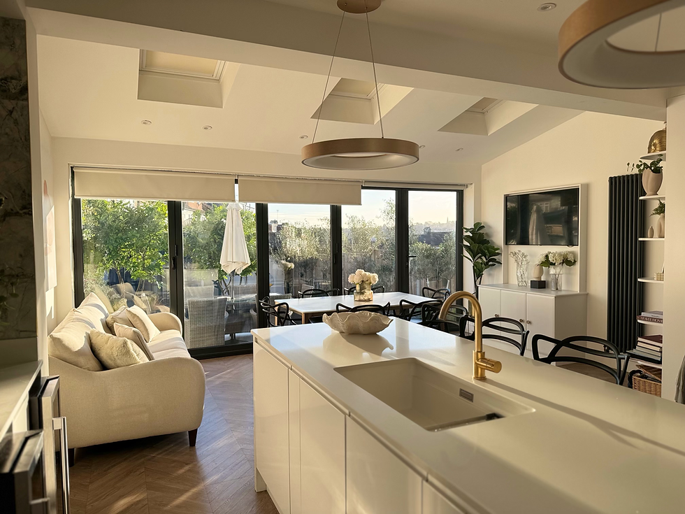 Ground floor house extension